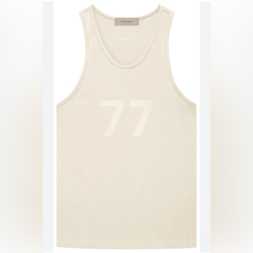 Fear of GOD Essentials waffle tank top XXS